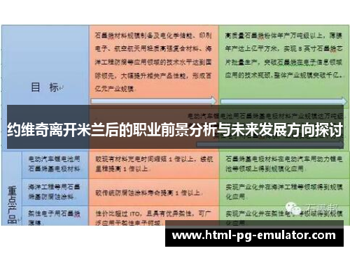 约维奇离开米兰后的职业前景分析与未来发展方向探讨